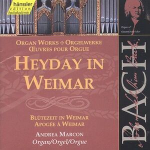 Andrea Marcon - Heyday in Weimar  CD